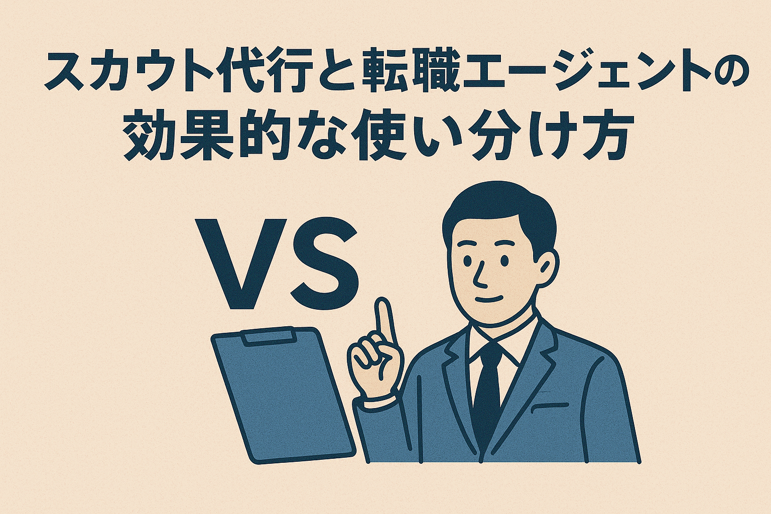 スカウトvsエージェント